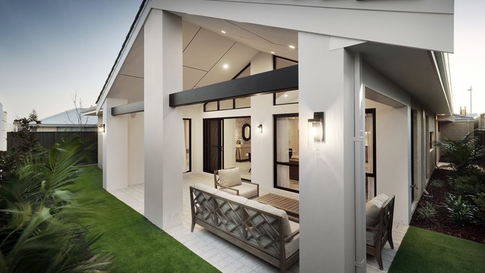 Smart Homes for Living The Grand Tallulah alfresco area