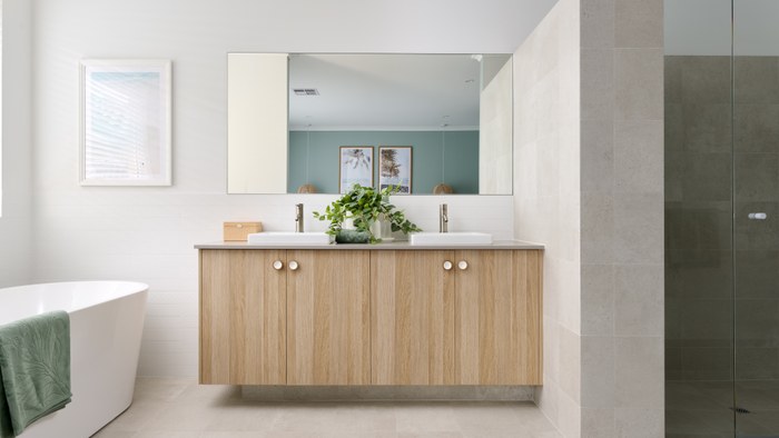 Smart Homes for Living The Grande Indie bathroom with bath tube