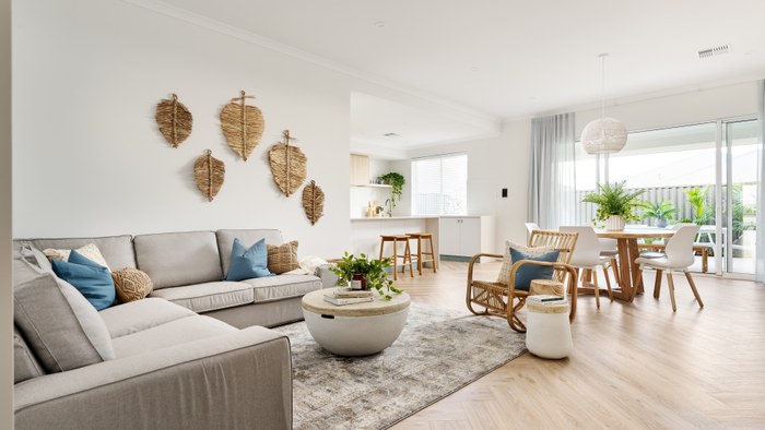 Smart Homes for Living The Grand Indie family living area