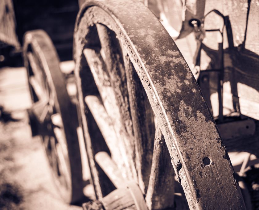 Florence, Mandoaglup history with wheel barrow