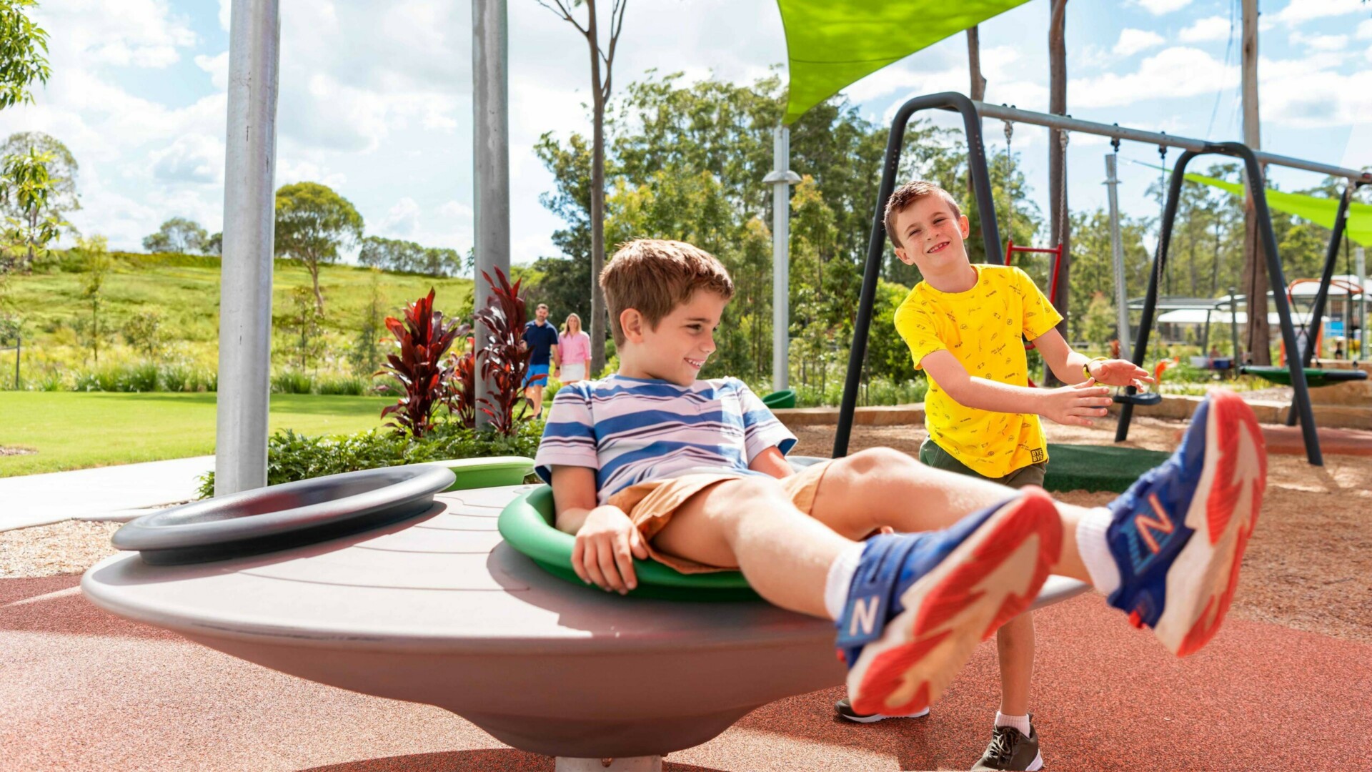Ridgeview, Narangba young children at the park.