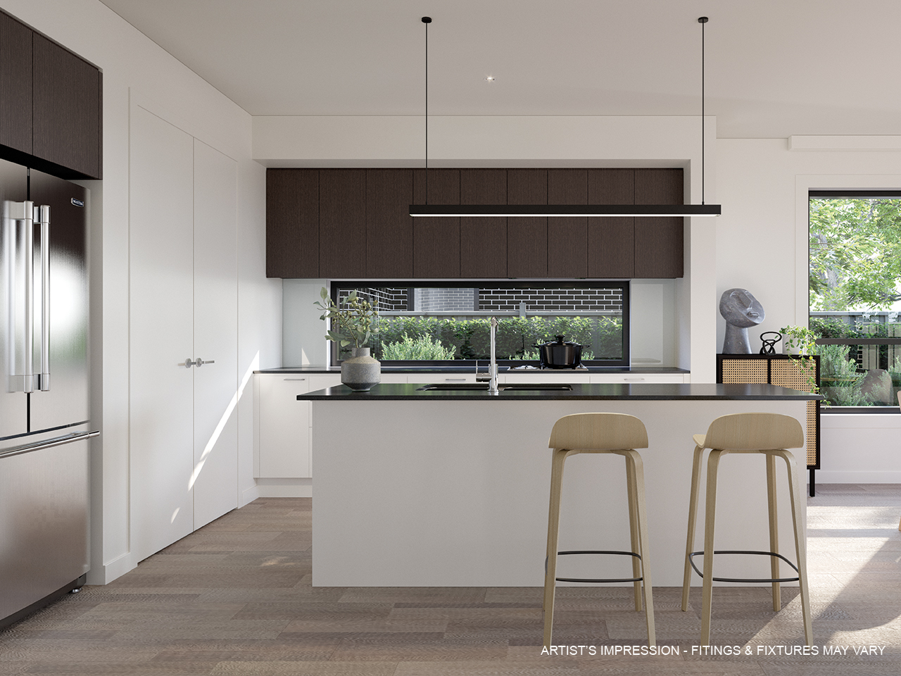 St Helena Living Pepper kitchen artist impression