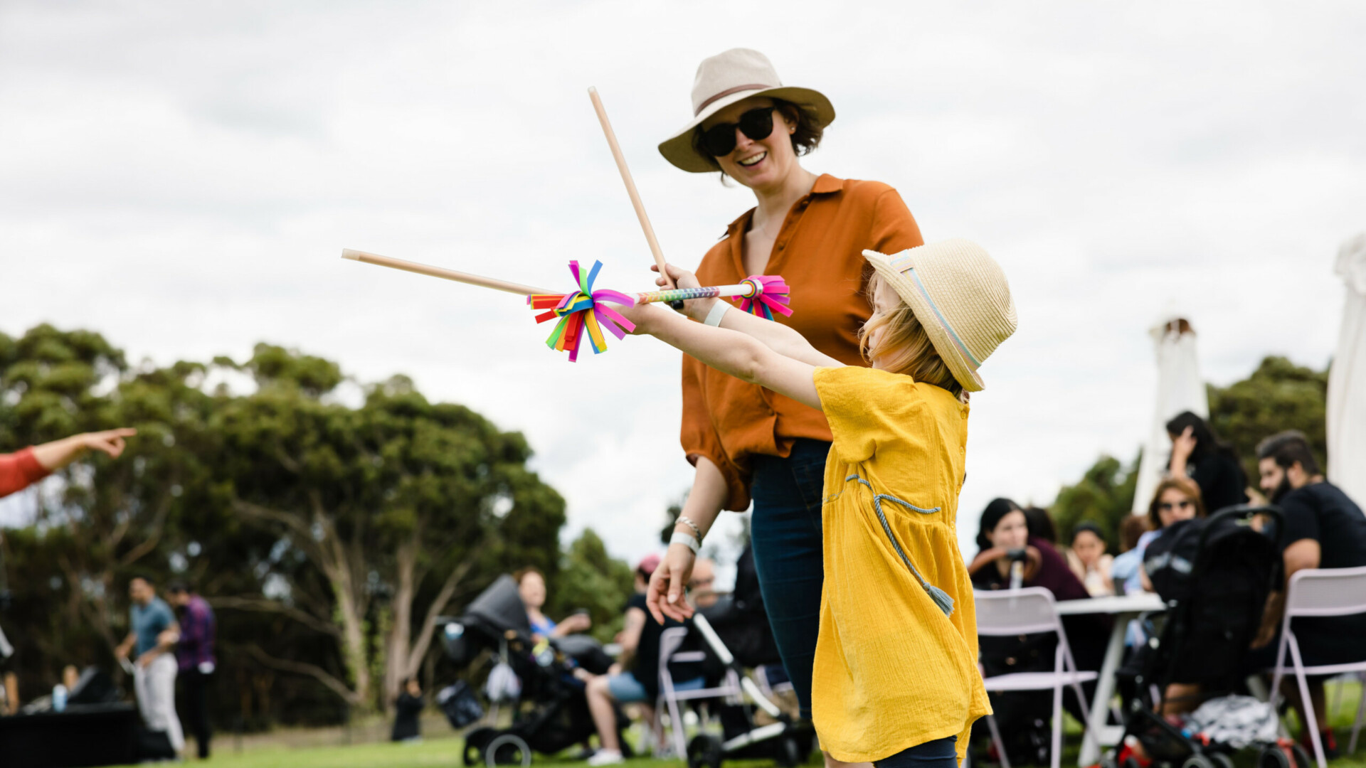 True North, Greenvale young mum with child.