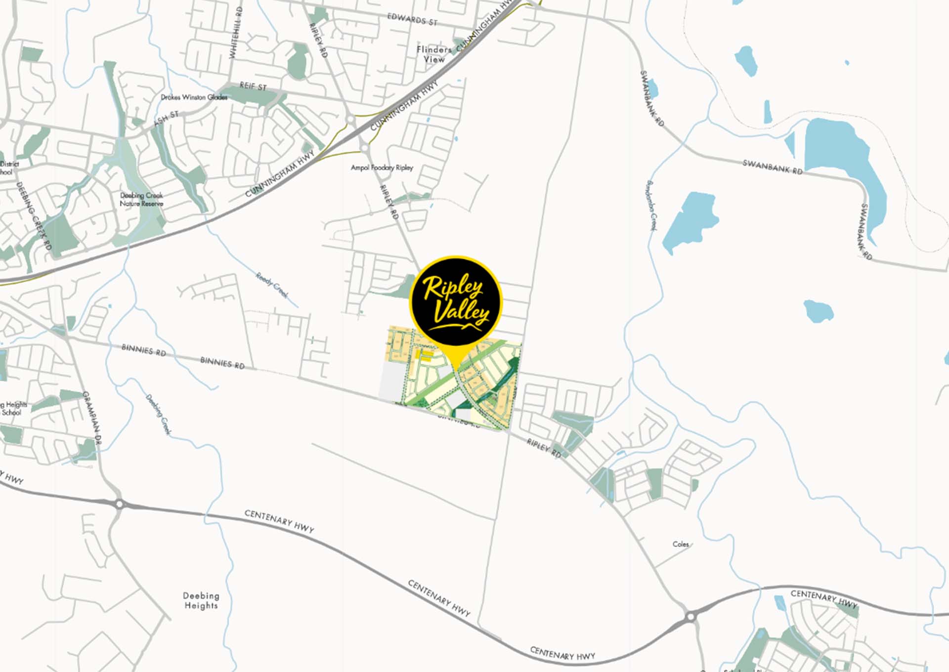 Ripley Valley, Ripley masterplan preview.