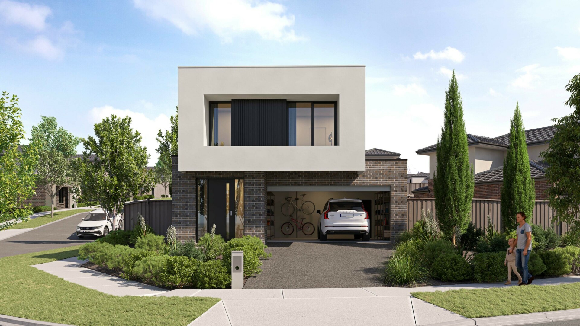 St Helena Place, St Helena artist impression of living within the community.