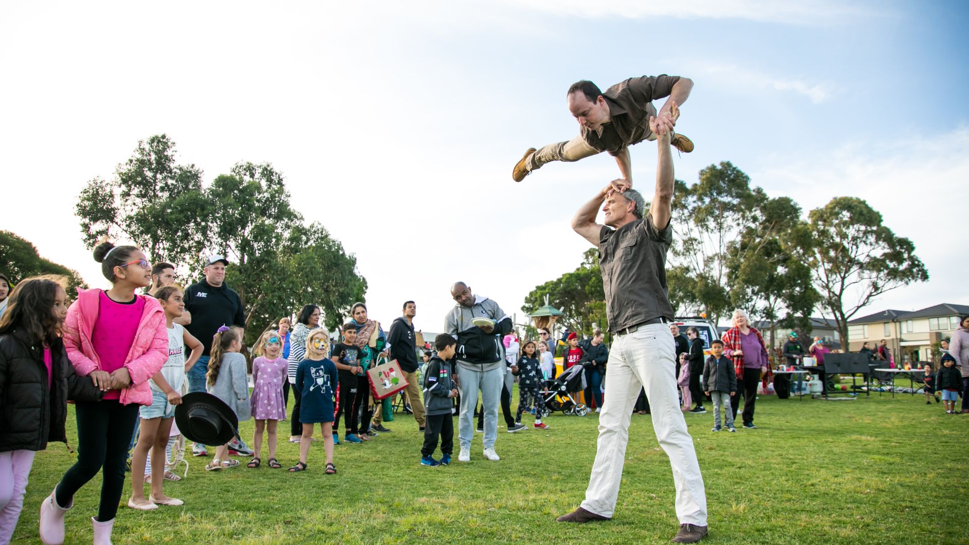 Events in the park at Azure, Officer