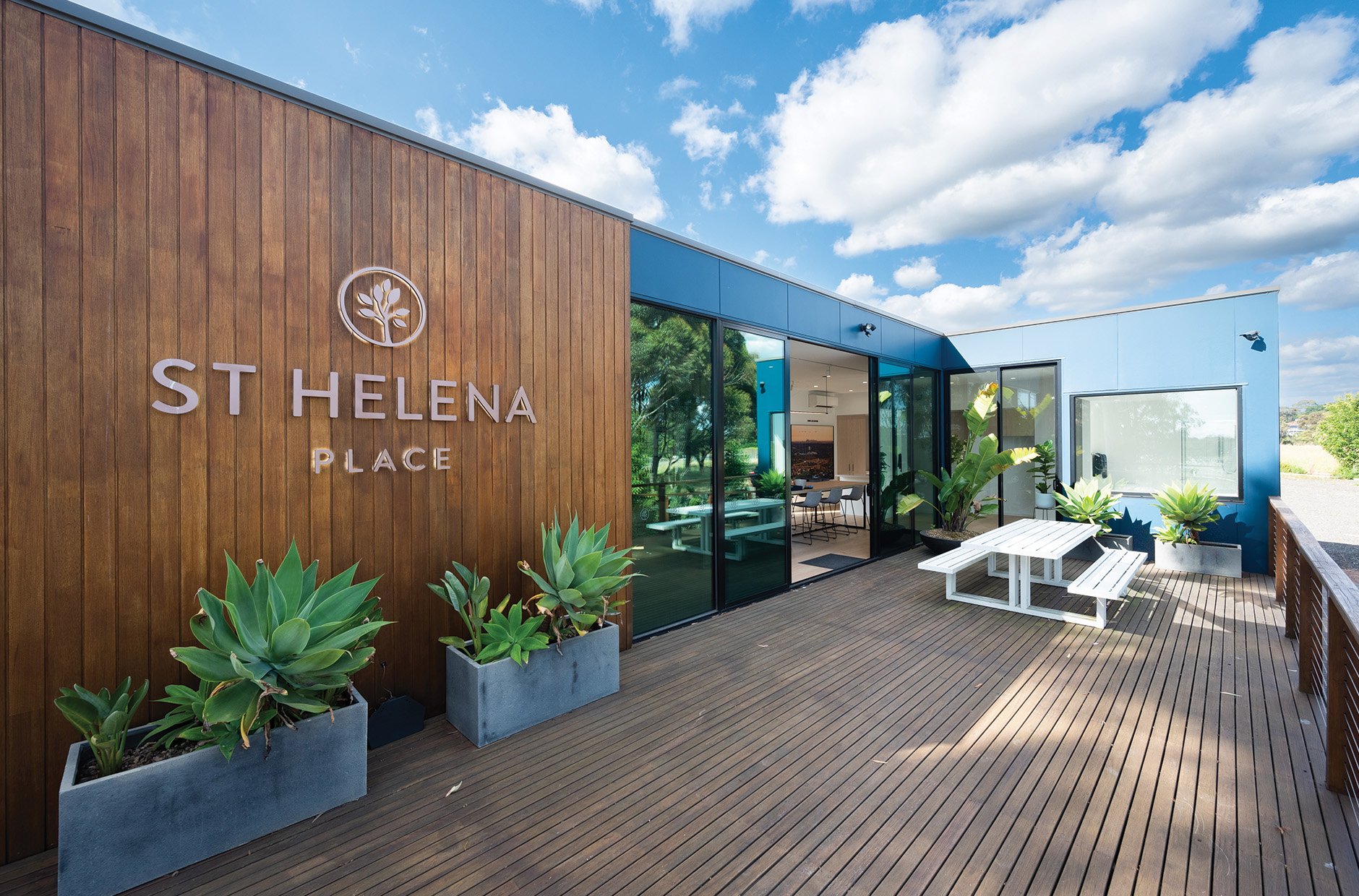St Helena Place sales office