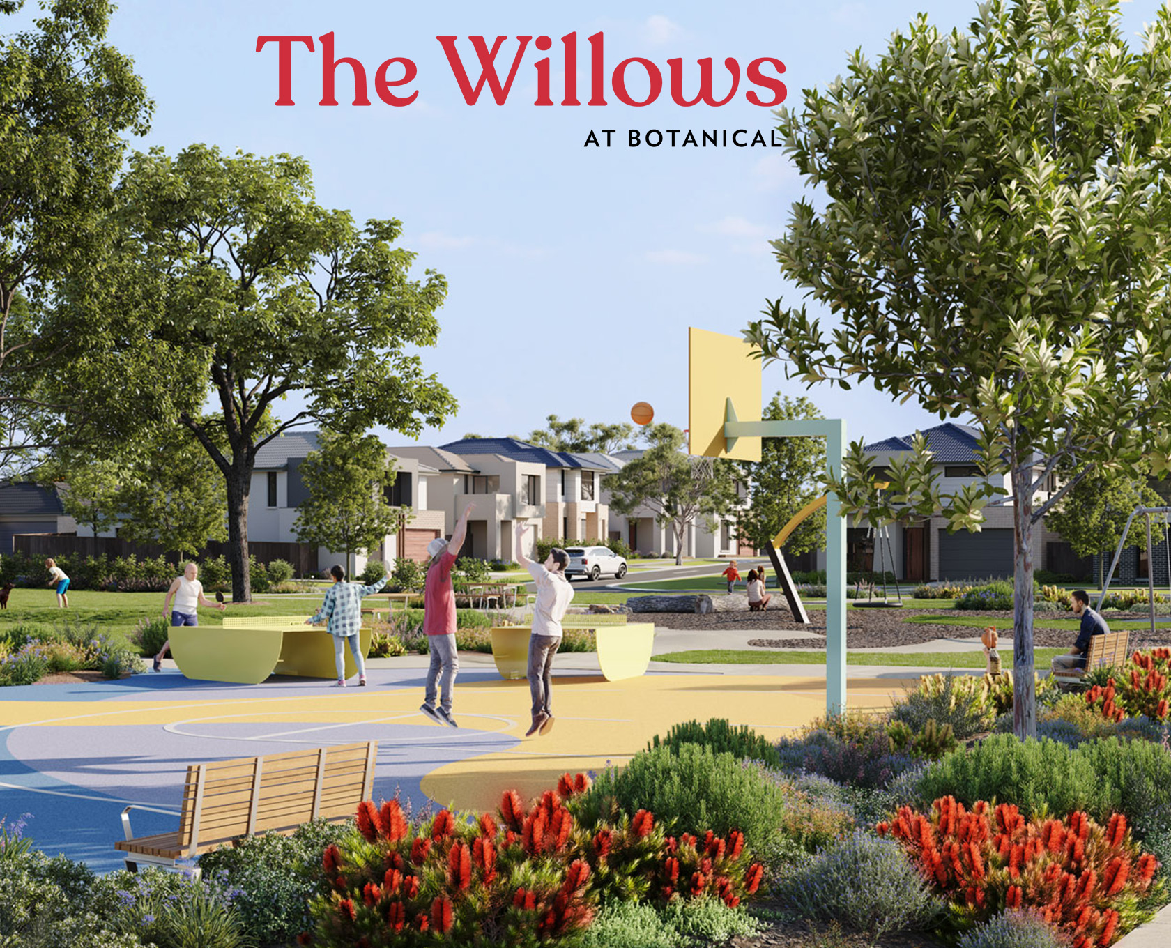 The Willows at Botanical artist impression
