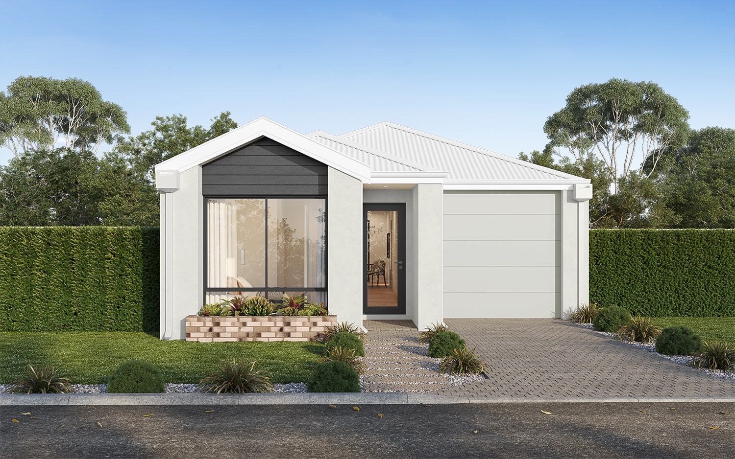 Homebuyers Santorini front elevation