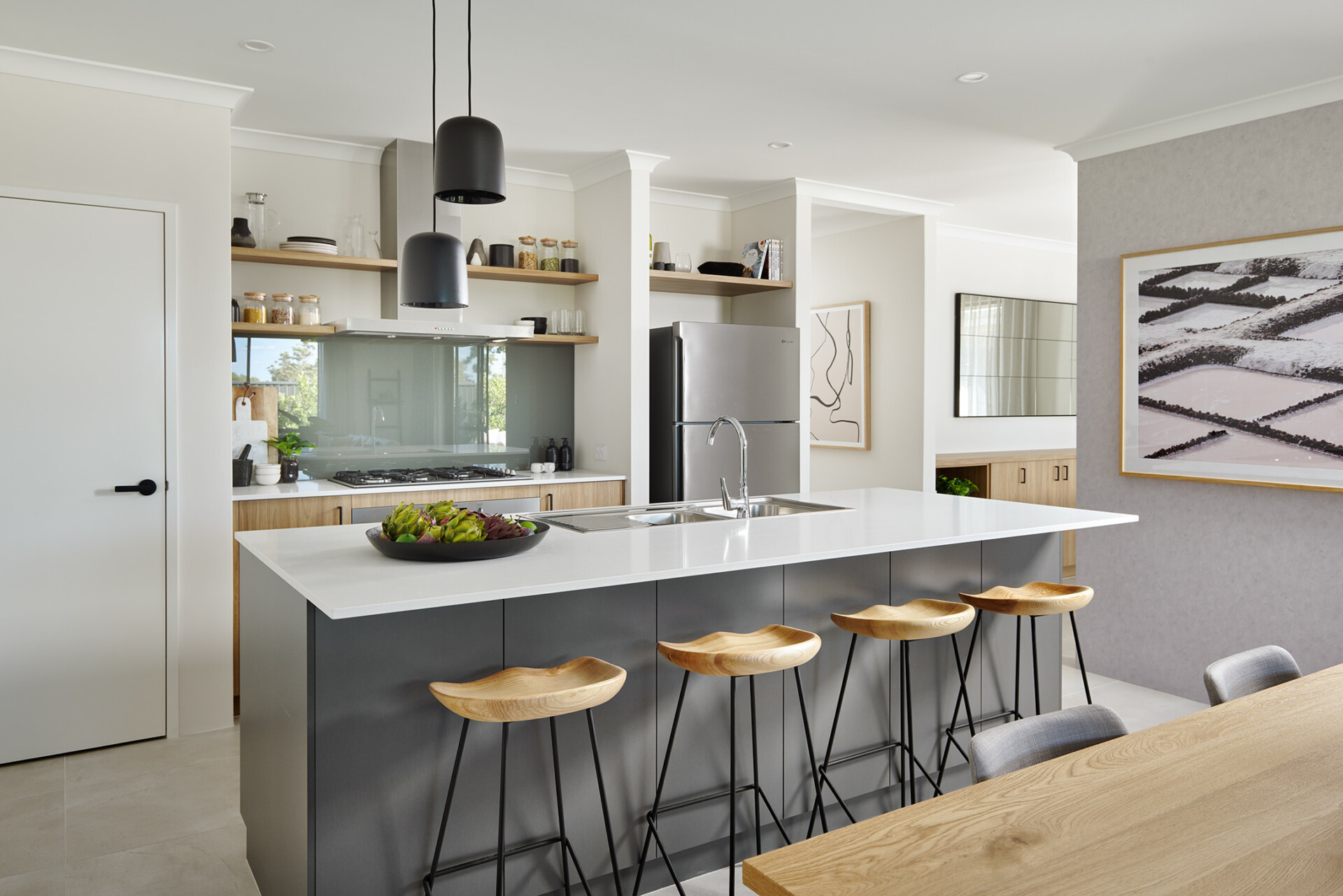 Homebuyers Santorini kitchen