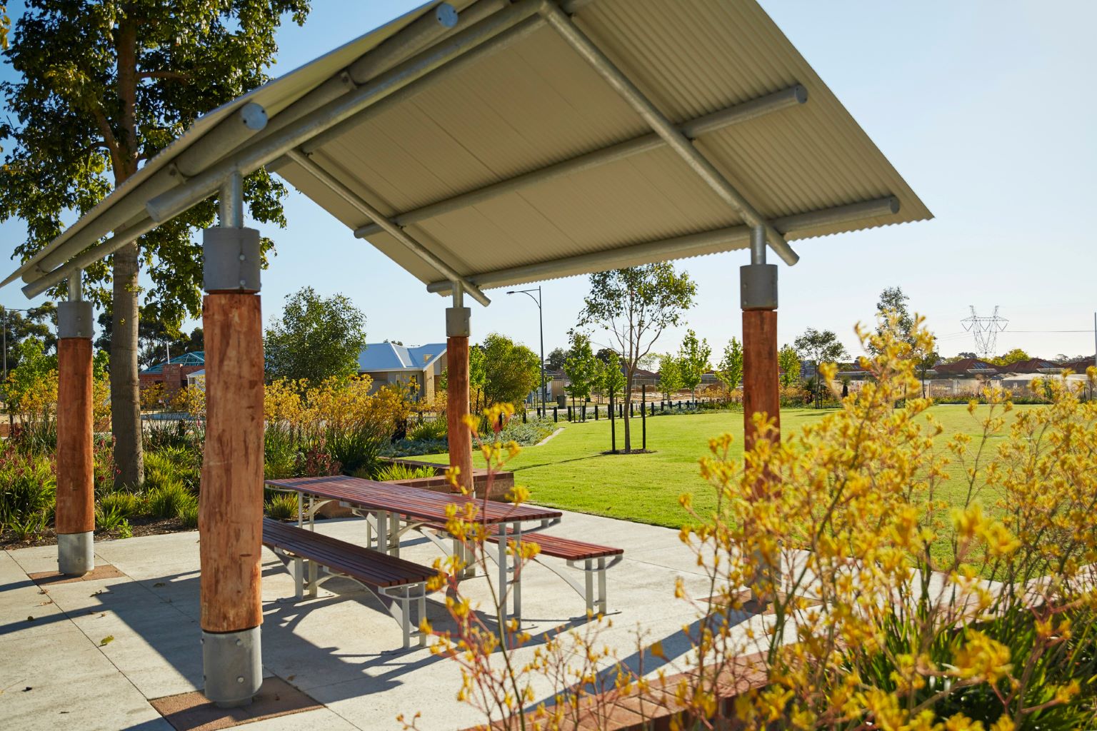 The Hales Forrestdale seating area