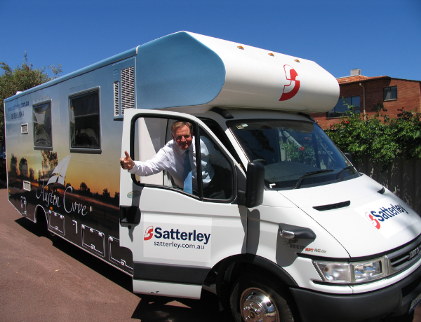Nigel Satterley camper van