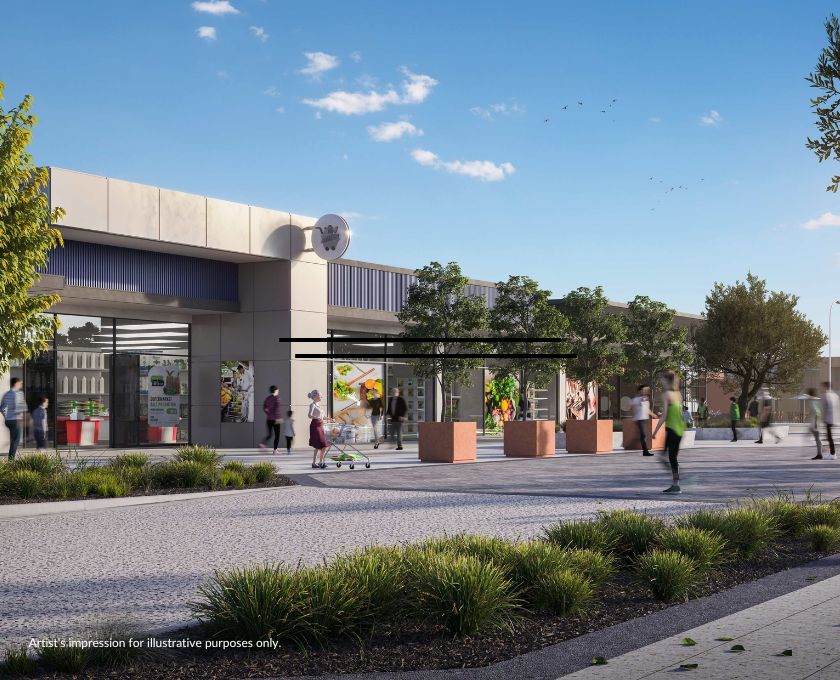 Allara, Eglinton artist impression commercial retail supermarket