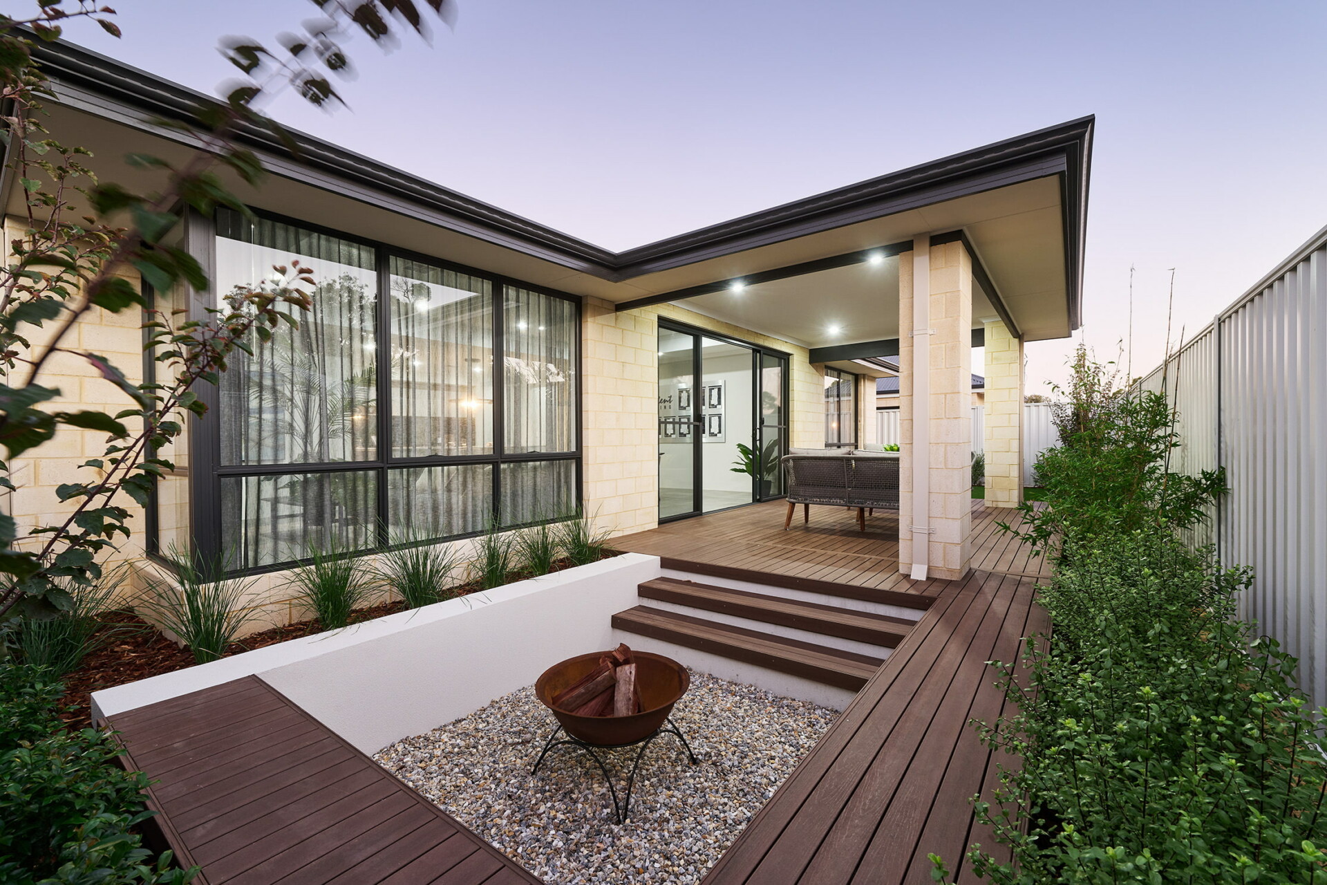 Content Living Shenton alfresco area
