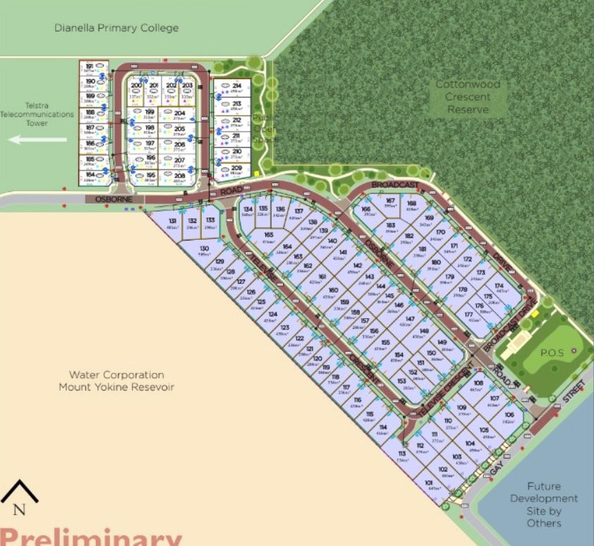 Seven Hills stage plan