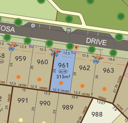 The Hales lot 961