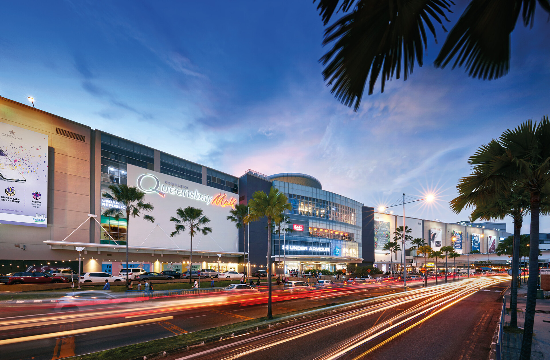 Ocean Hill, Lakelands, Queensbay Mall exterior