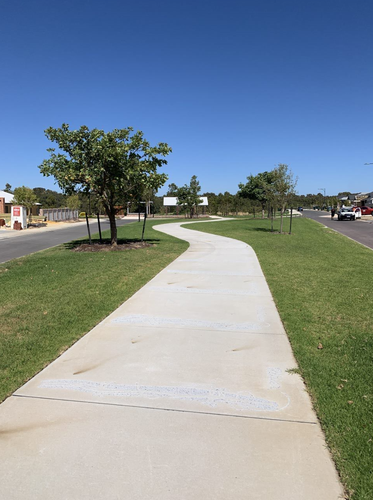 New public artwork unveiled at Clementine estate on the footpath