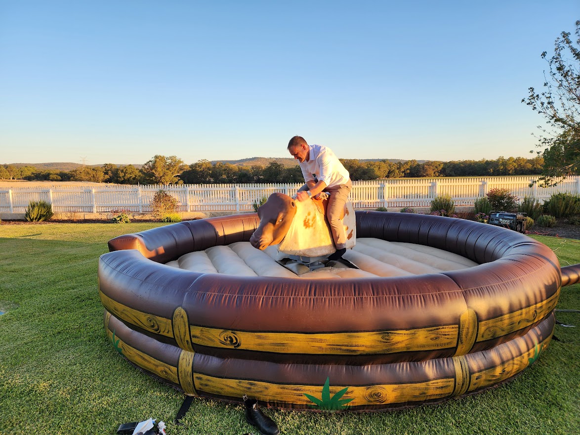 Robinson Grove hosts builder partner event bucking bull