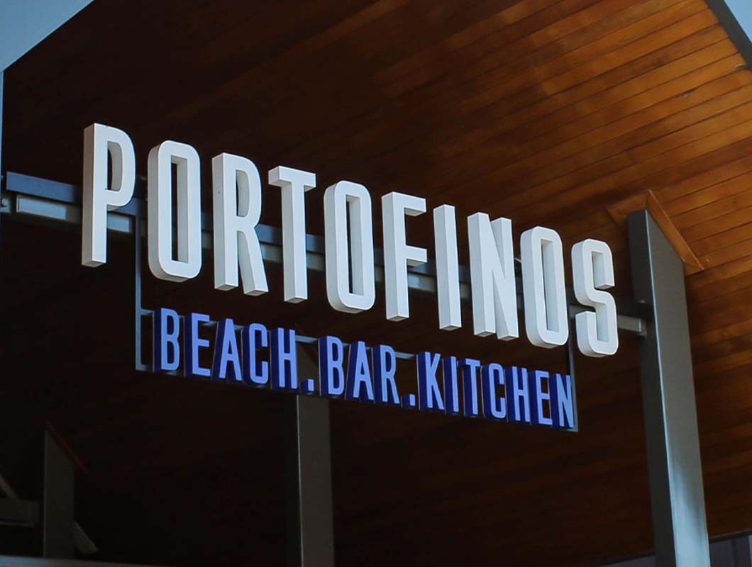 Eden Beach, Jindalee, Portofino's restaurant