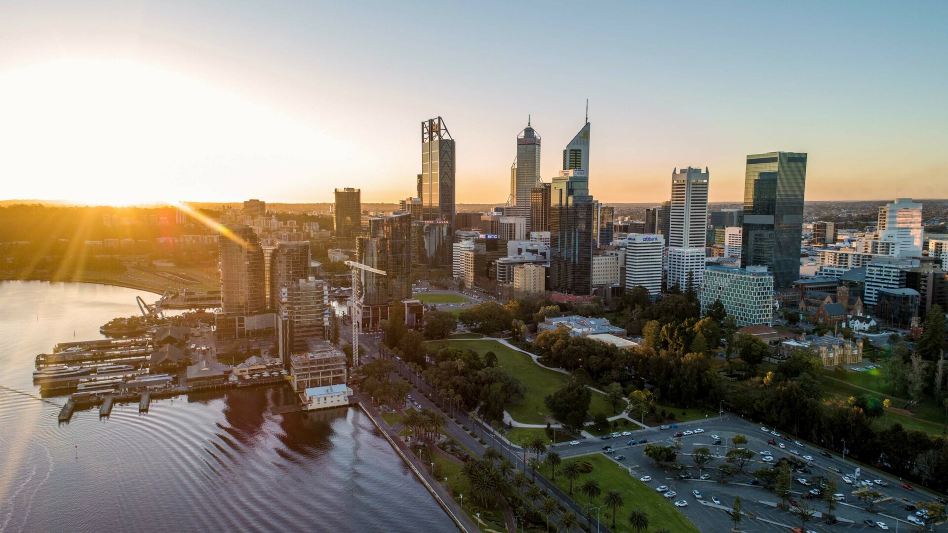 Perth's skyline