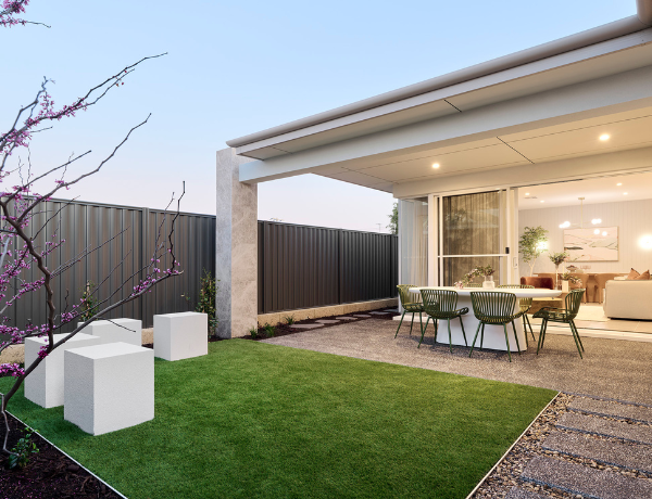 Telethon Home 2023 alfresco area