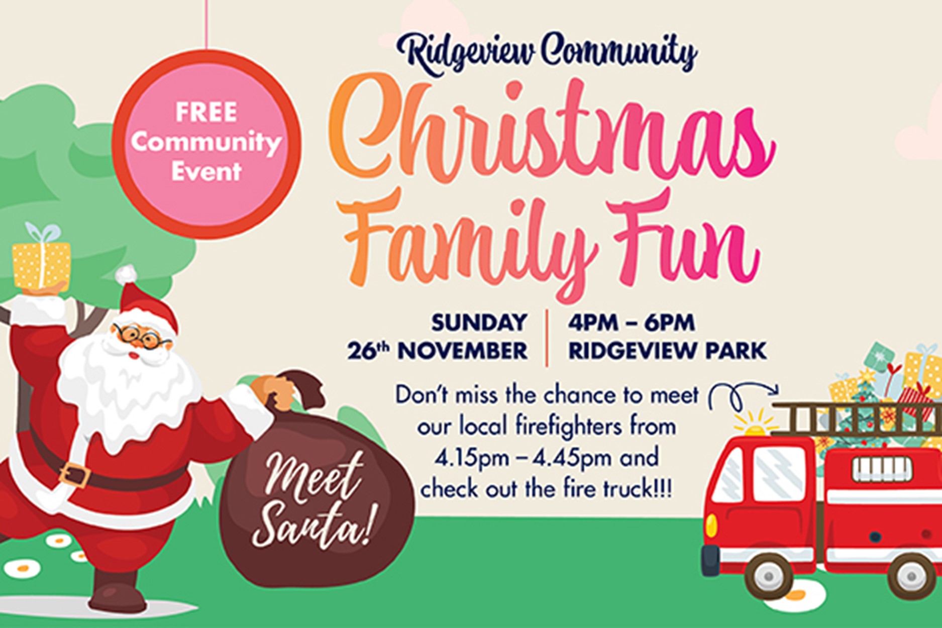 Christmas Family Fun Day at Ridgeview