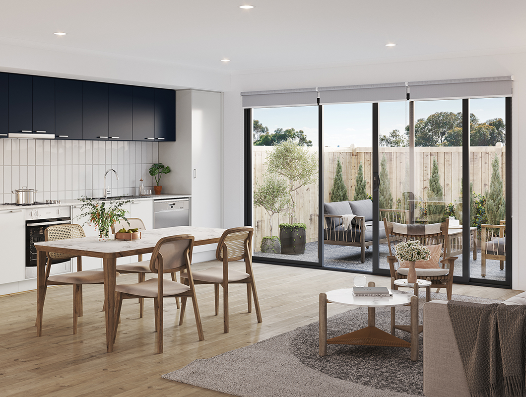 Artist's impression, subject to change. Furniture and accessories not included.