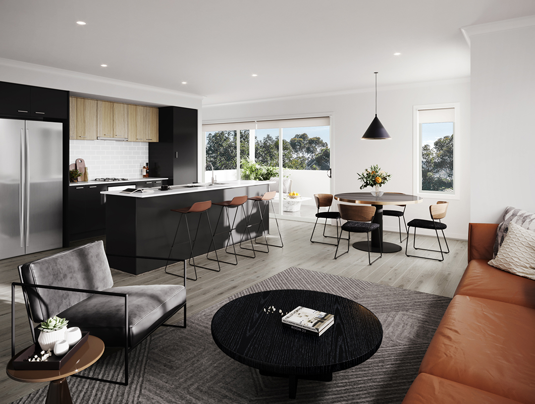 Artist's impression only, subject to change. Furniture and accessories not included.