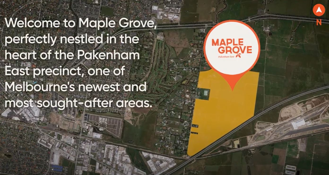Maple Grove, Pakenham East precinct video