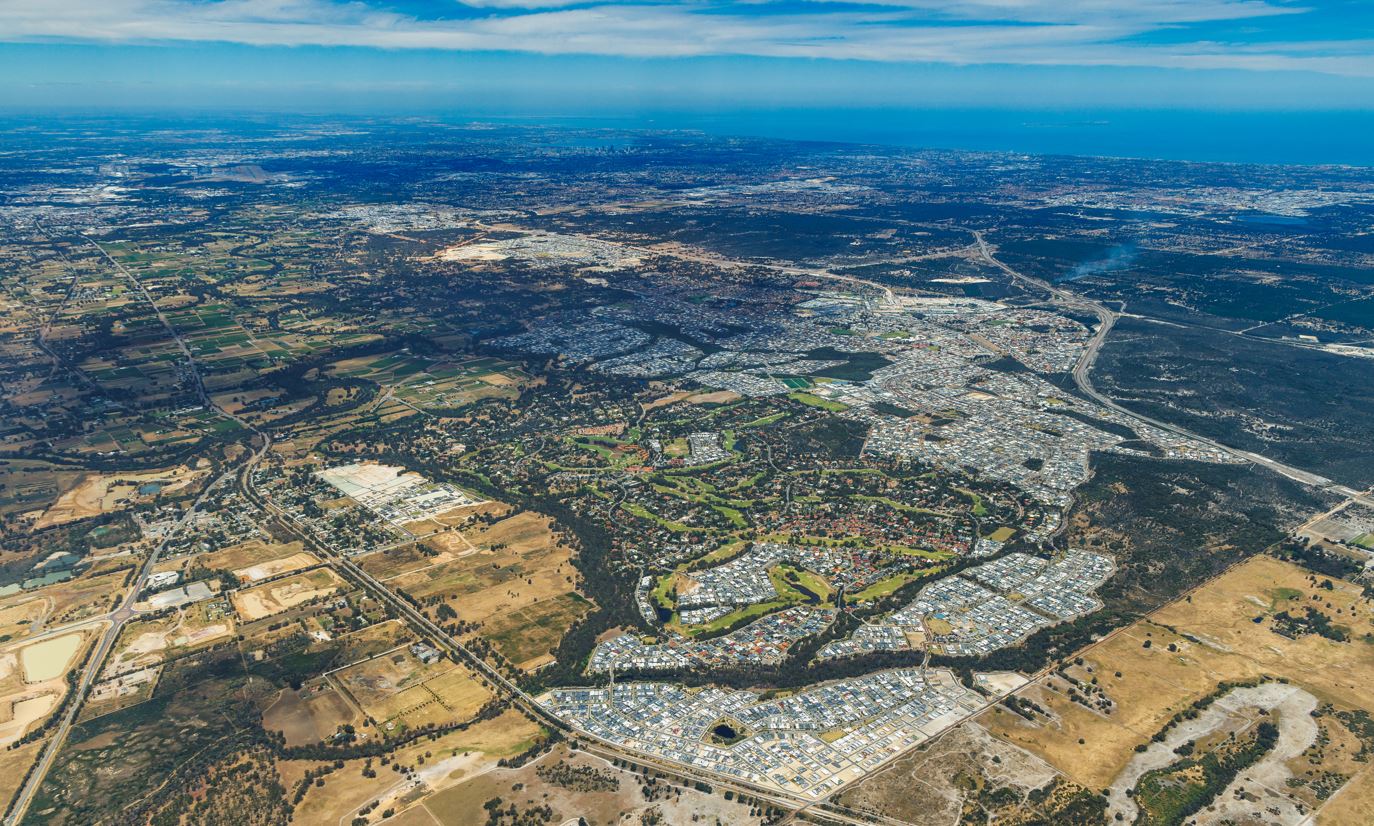 Upper Swan Aerial Map