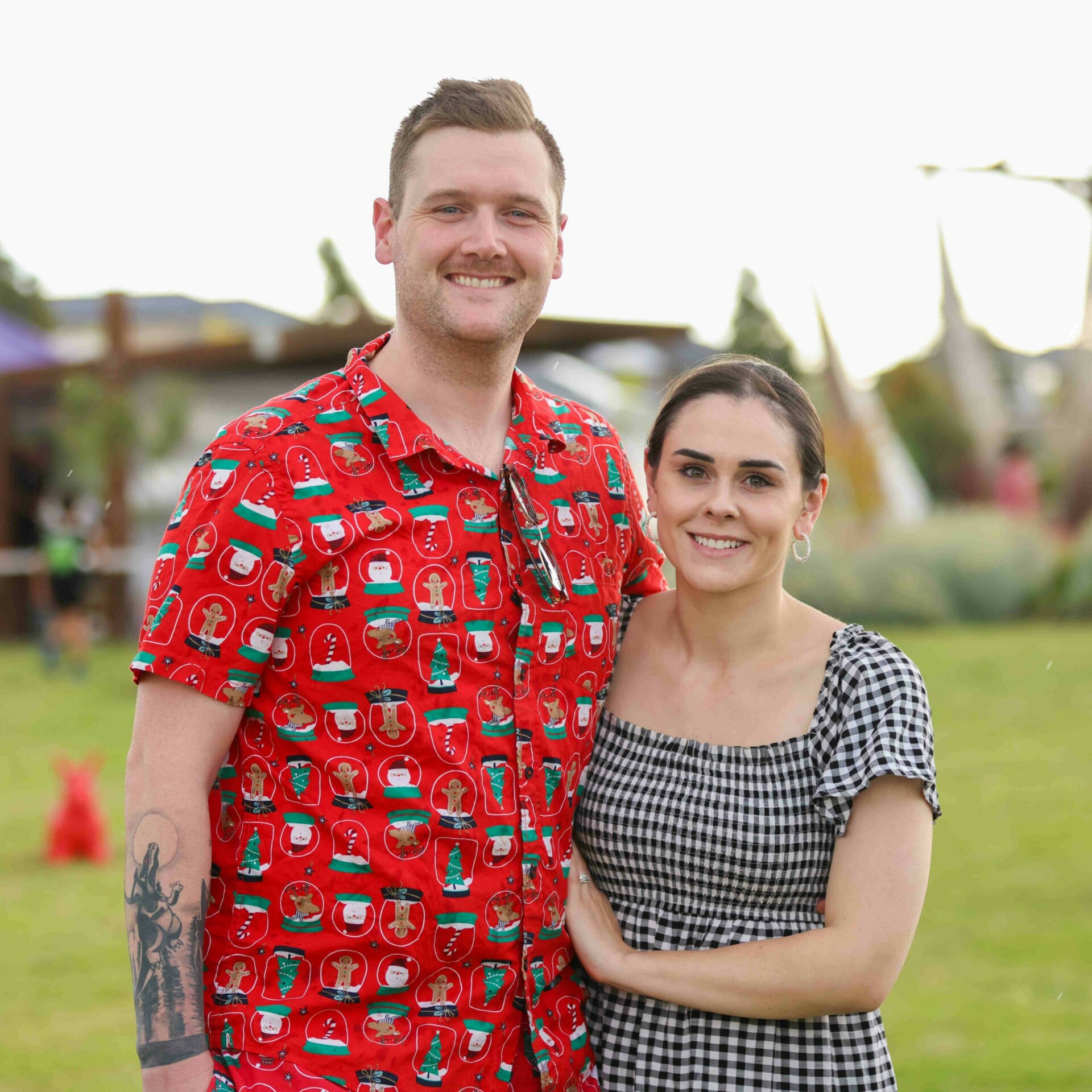 Arcadia Christmas movie night partners