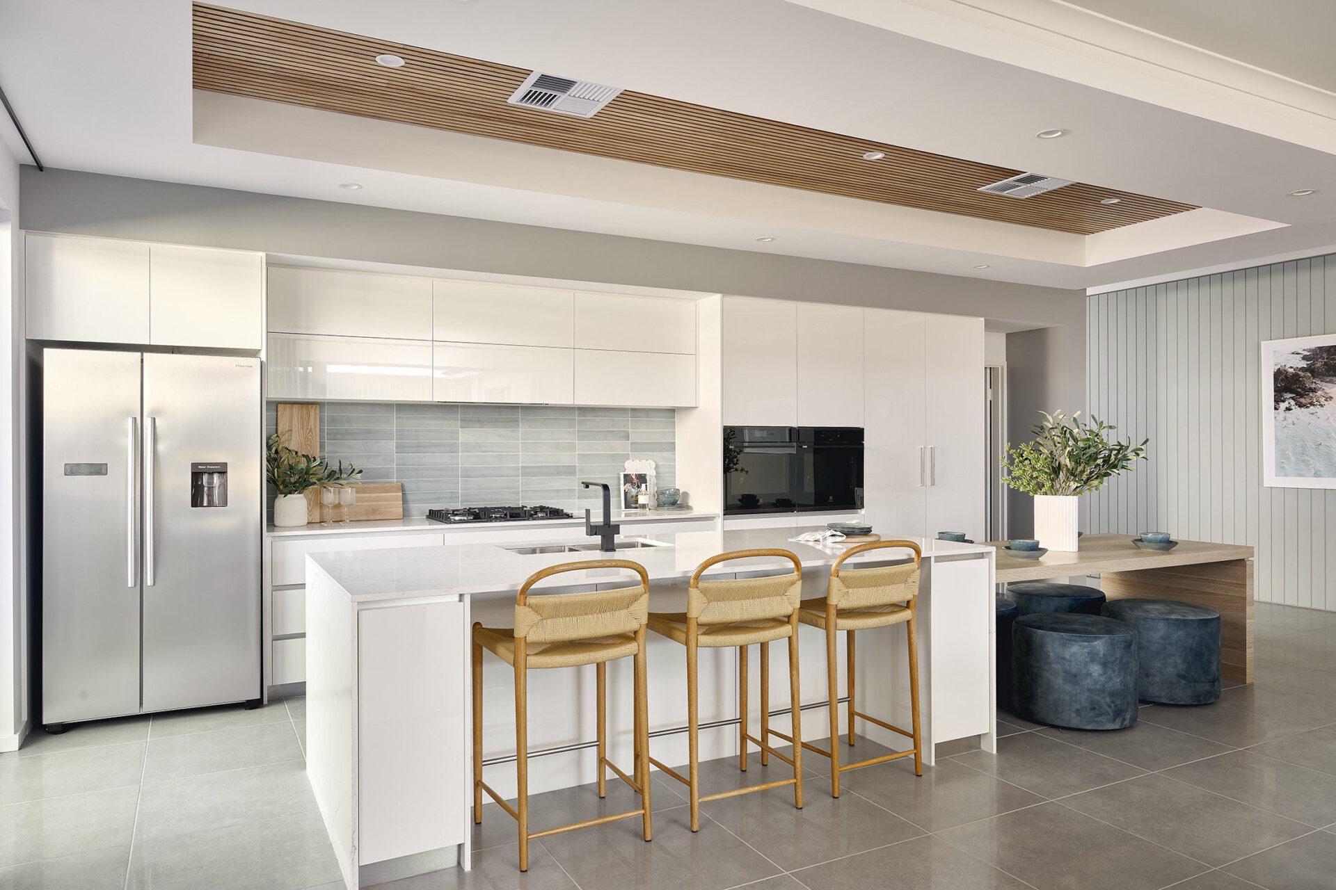 Home Group The Prescott Platinum kitchen