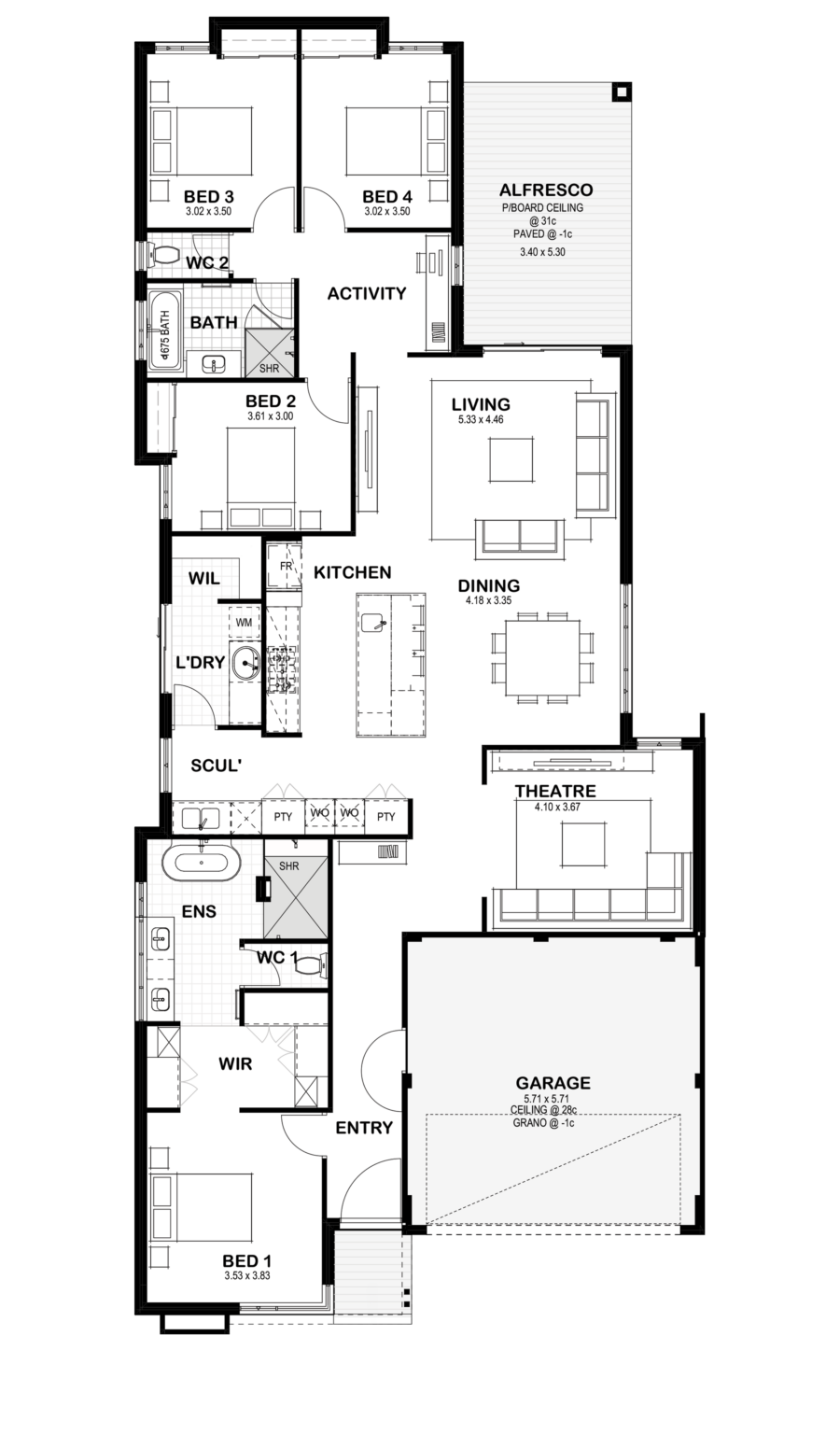 Content Living The Pacific floorplan