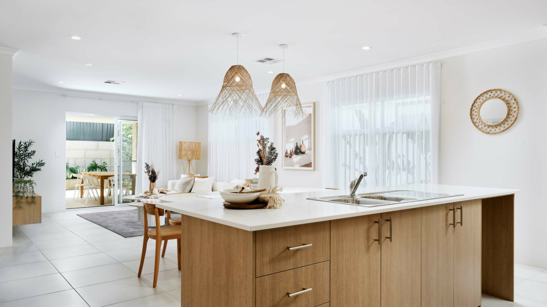 Eden Beach Dream Start Homes The Miami kitchen and dining