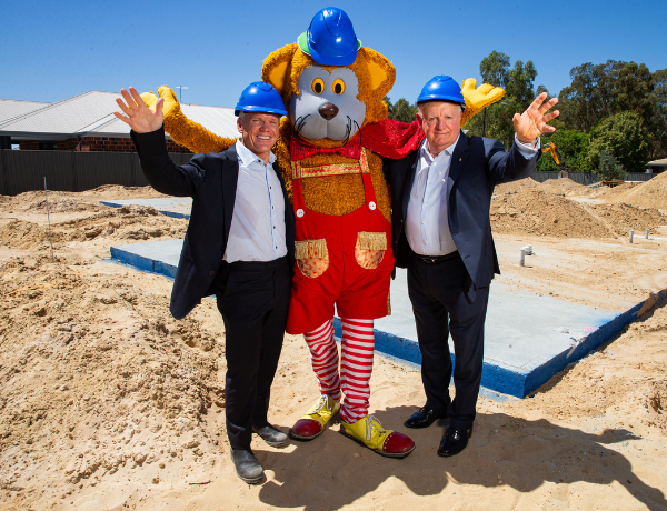 Telethon Home Nigel Satterley and Fat Cat