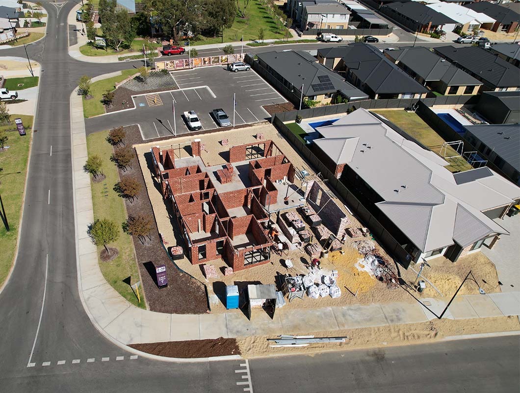 Telethon Home aerial view of home layout