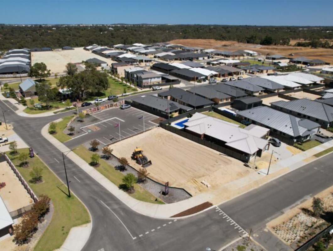 Telethon Home earth works completed