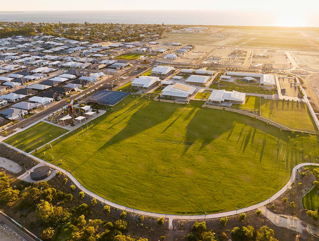 Seaside, Madora Bay aerial shot 2024