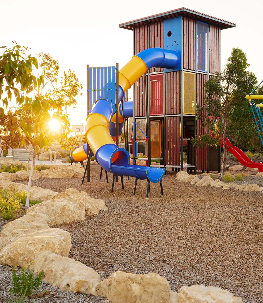 Seaside new park and playground