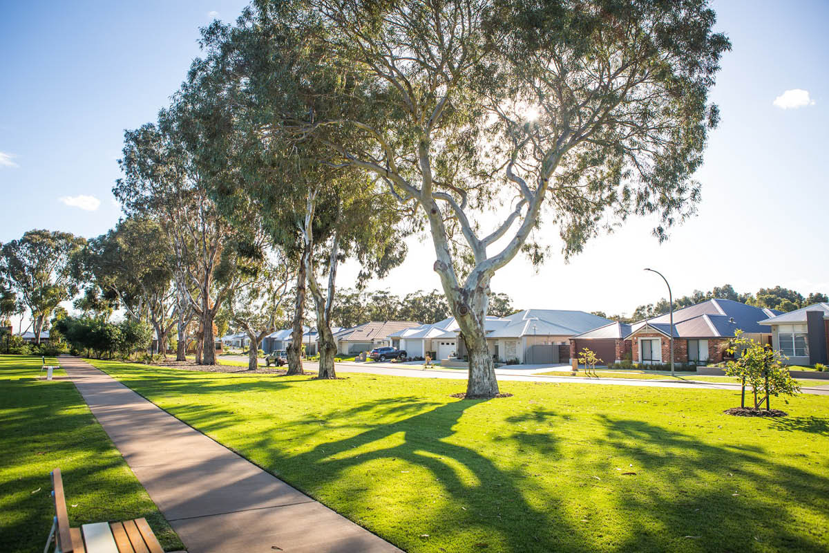 The Glades, Byford street scape