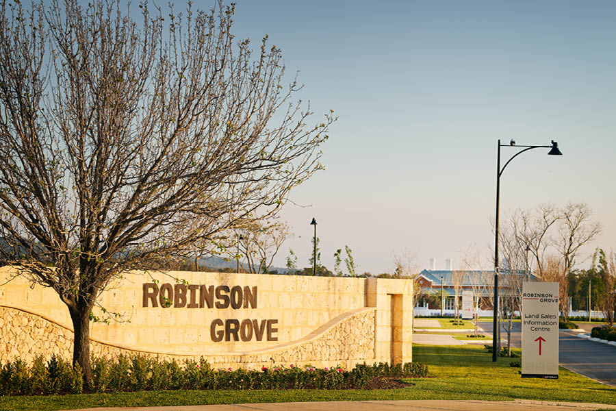 Robinson Grove entry statement