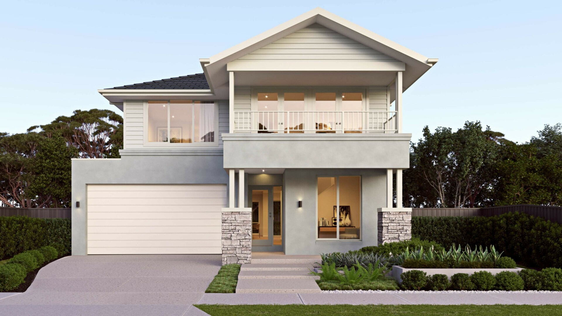 Burbank Almeda 32 front façade