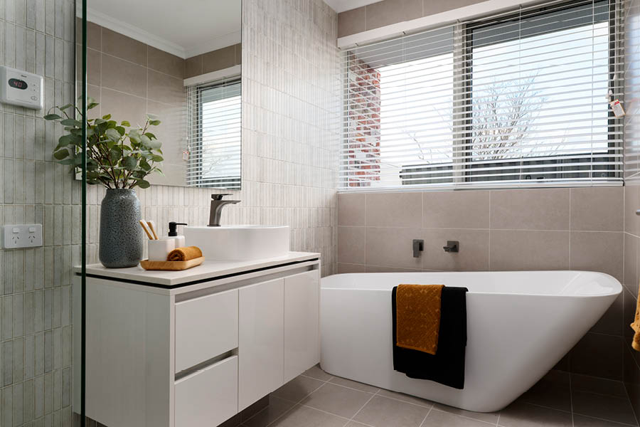 Clementine Telethon Home bathroom