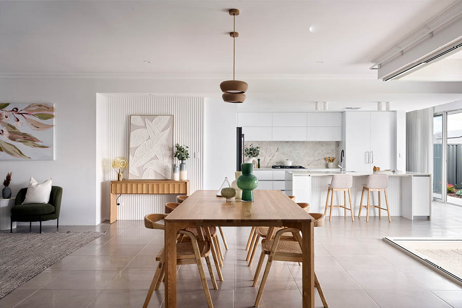 Telethon Home 2024 dining and kitchen