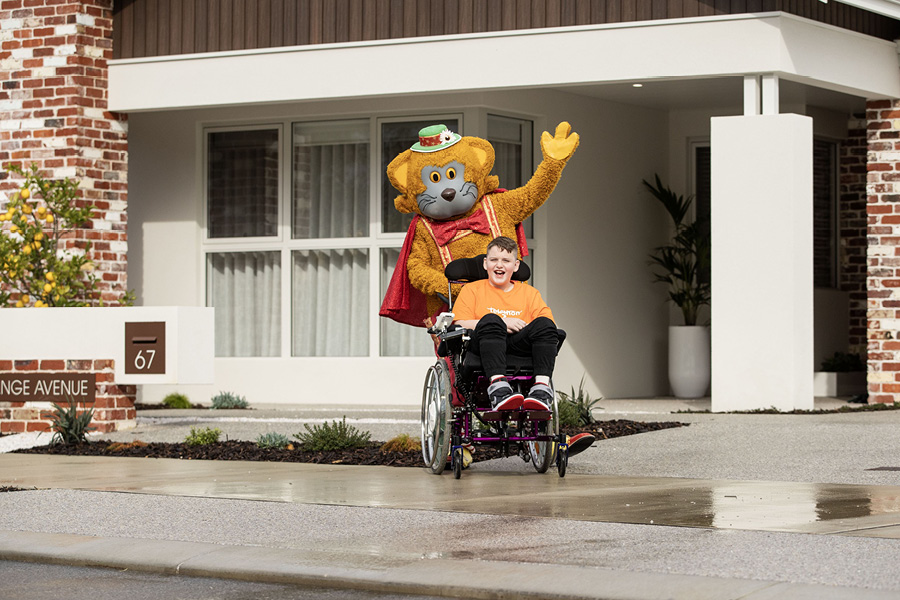 Telethon Home 2024 Fat Cat and Telethon Ambassador