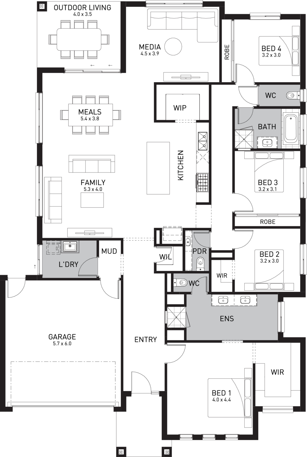 Orbit Homes Oceania 29 floorplan