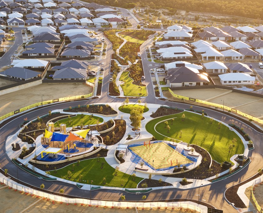 Allara Taarak Park aerial view
