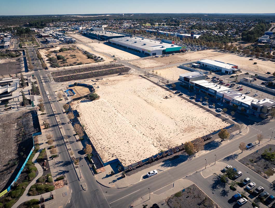 Ellenbrook Commercial The Parkway aerial view