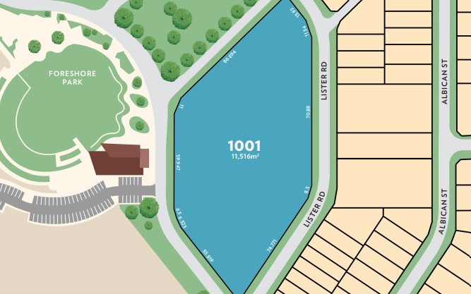 Eden Beach commercial lot